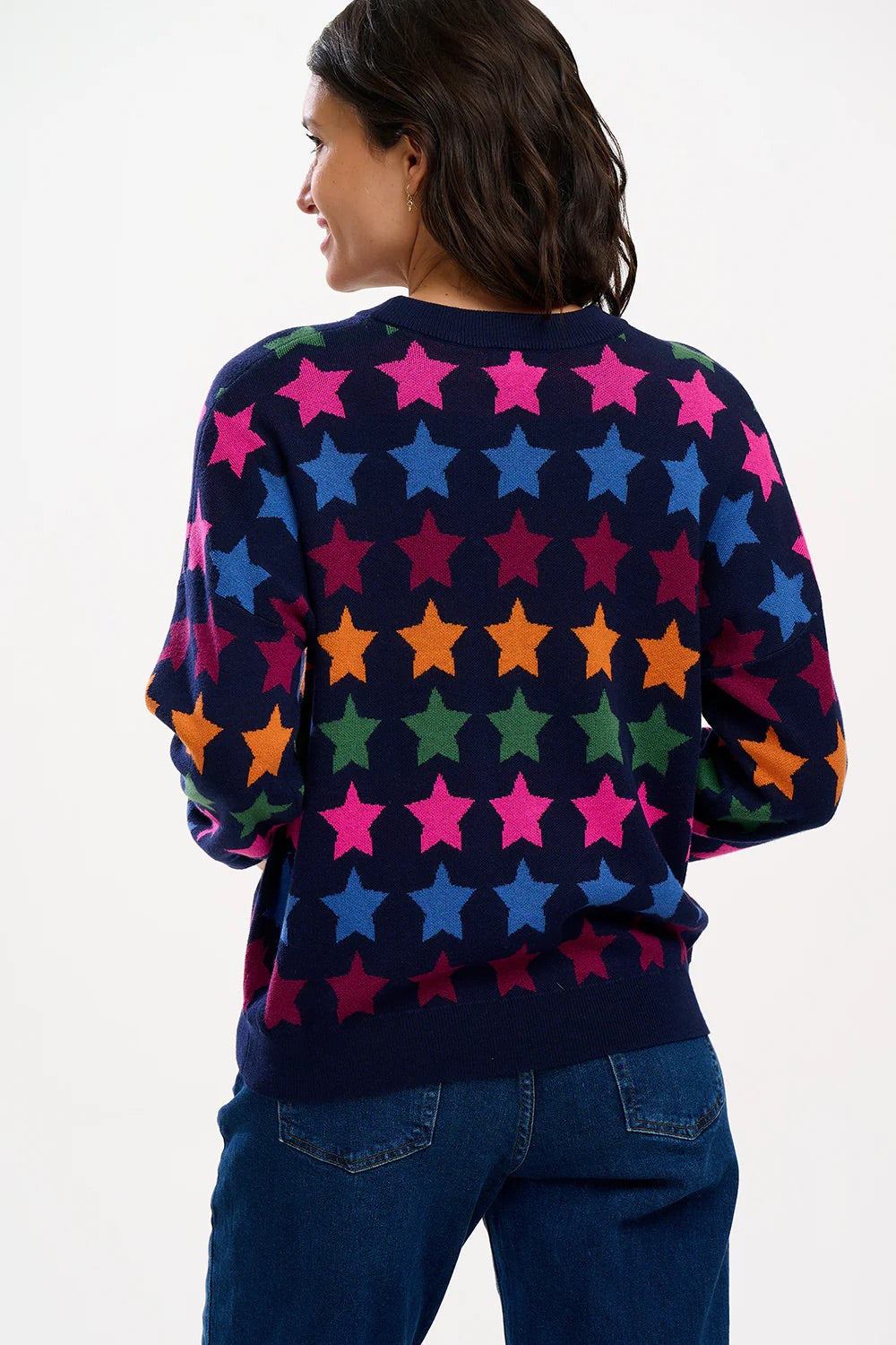 Sugarhill Brighton - Annalee Jumper - Multi, Large Star Repeat