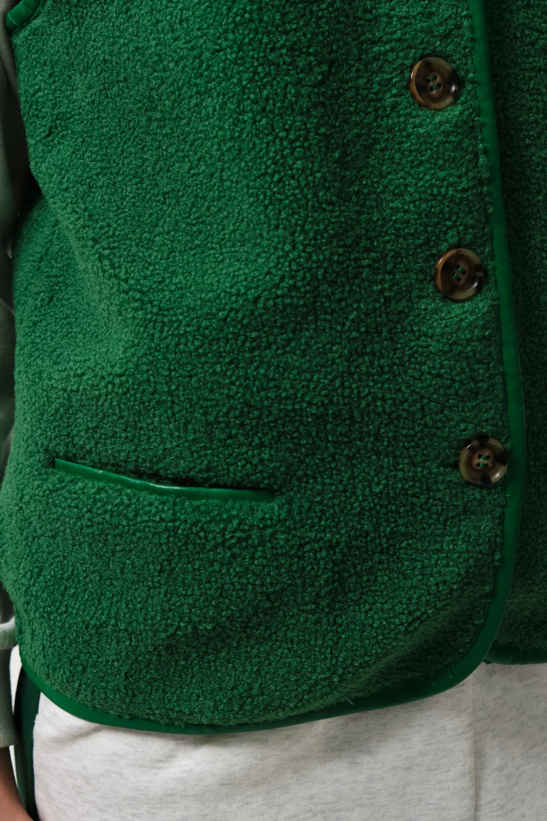 Chris Borg Waistcoat - Green