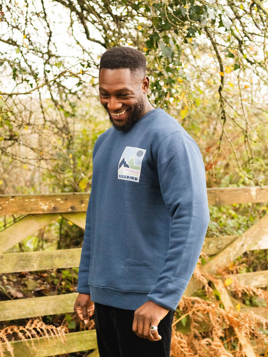 Bleubird Waypoint Crew Sweatshirt