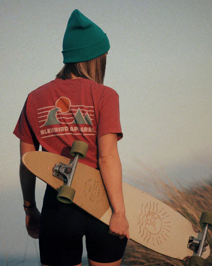 Crimson Horizon Tee