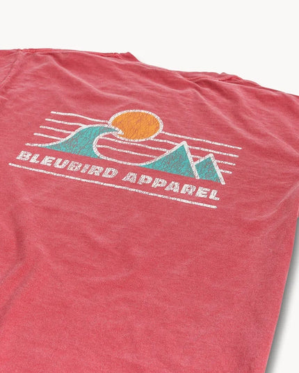Crimson Horizon Tee