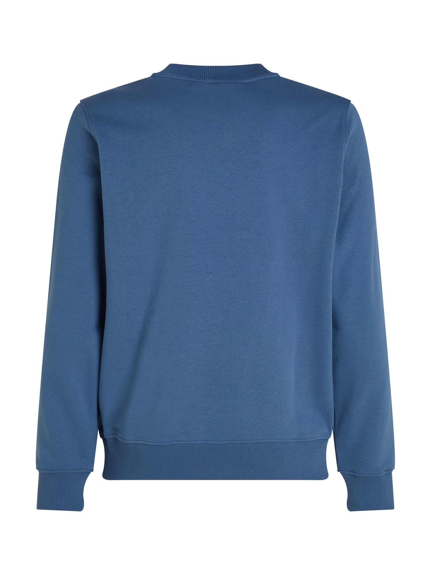 Calvin Klein Jeans - Embroidered Badge Crew Neck - Blue Coast