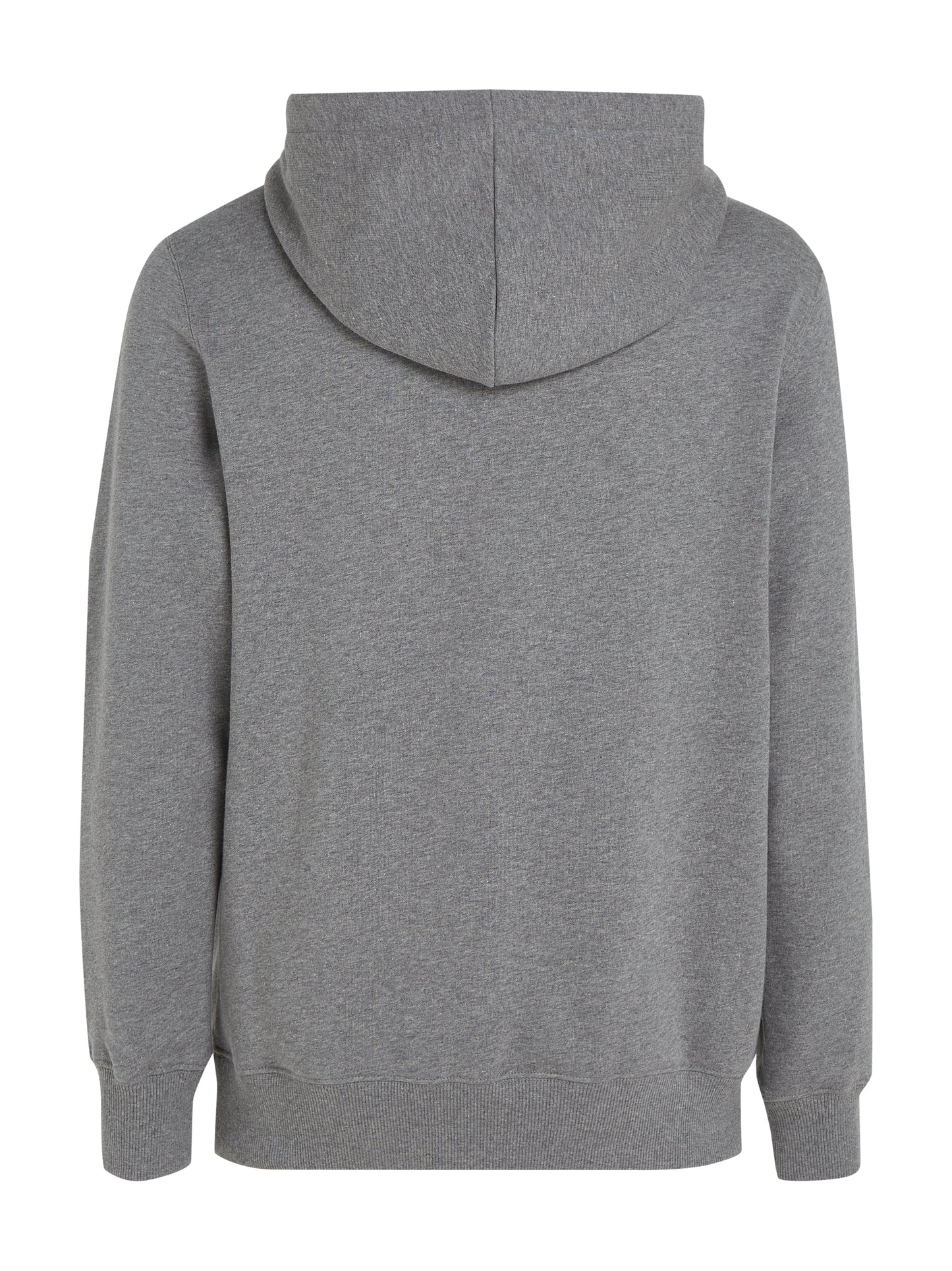 Calvin Klein Jeans - Seasonal Cotton Fleece Monologo Hoodie - Grey