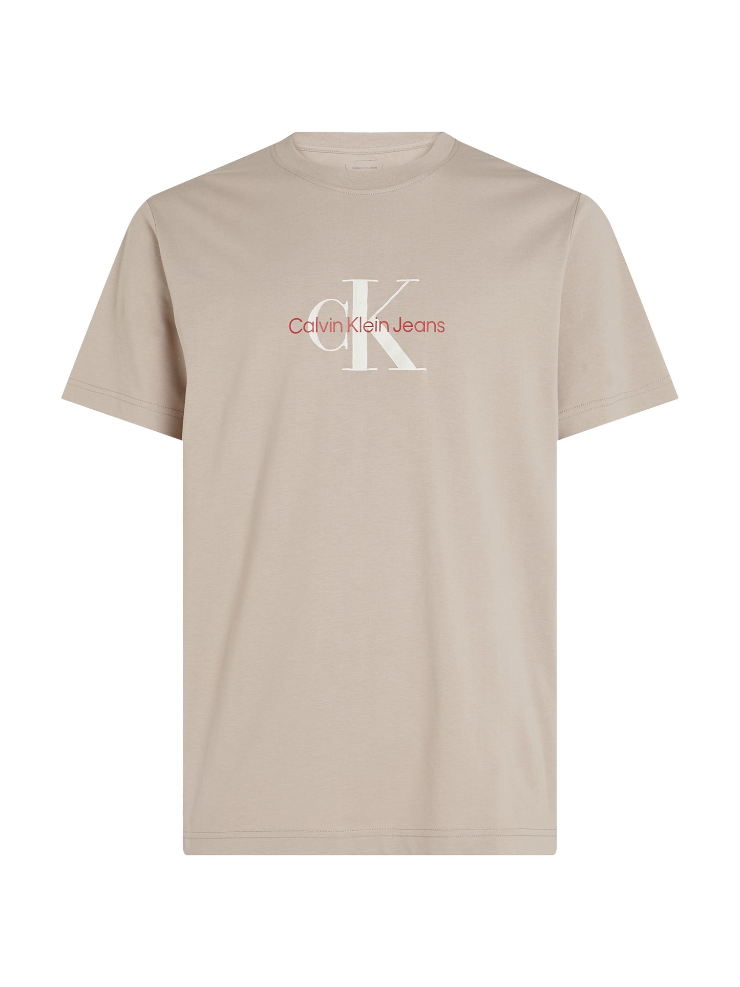 Calvin Klein Jeans - Distressed Monologo T-Shirt - Goat