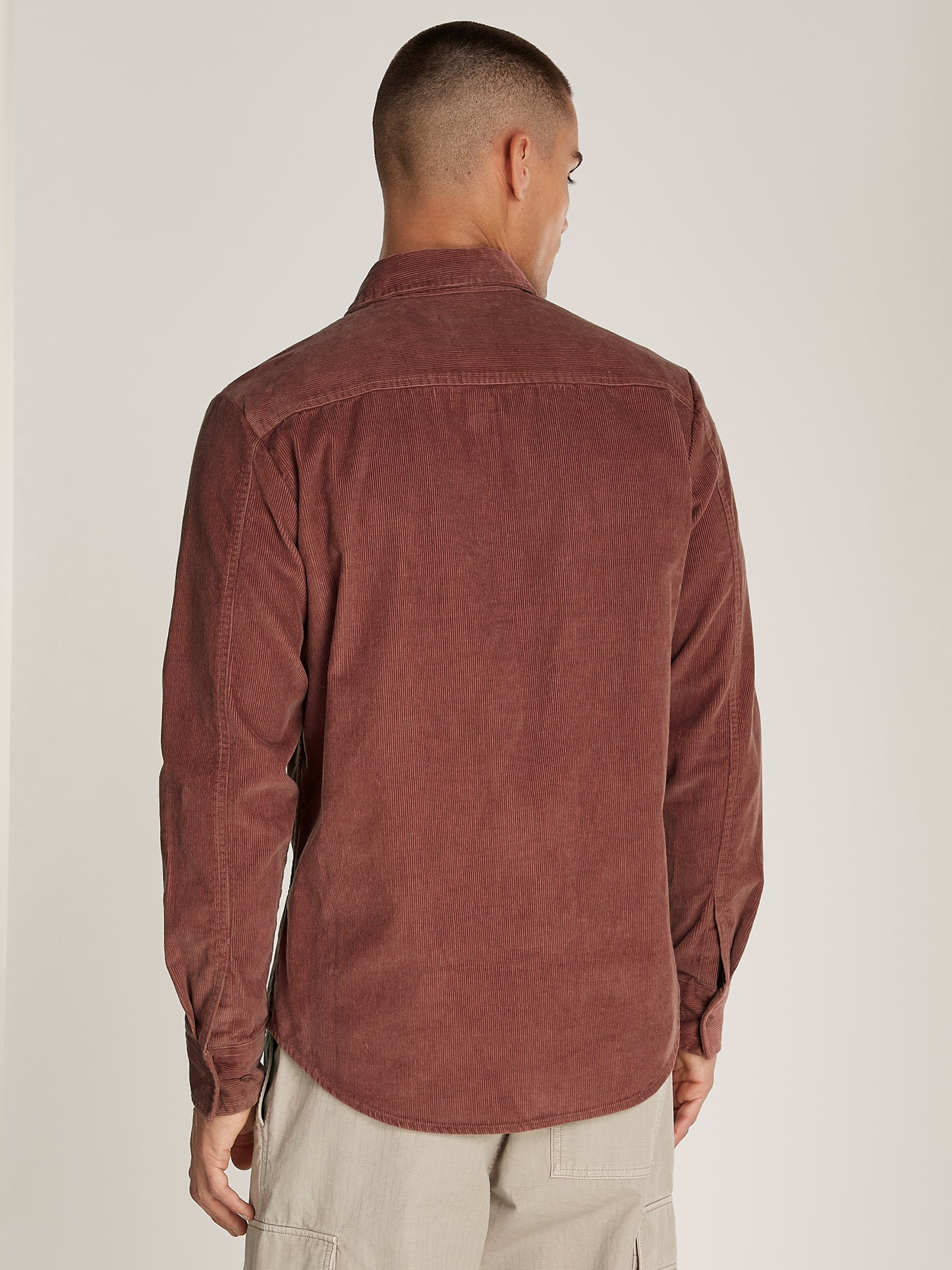 Calvin Klein - Corduroy Regular Fit Shirt - Apple Butter