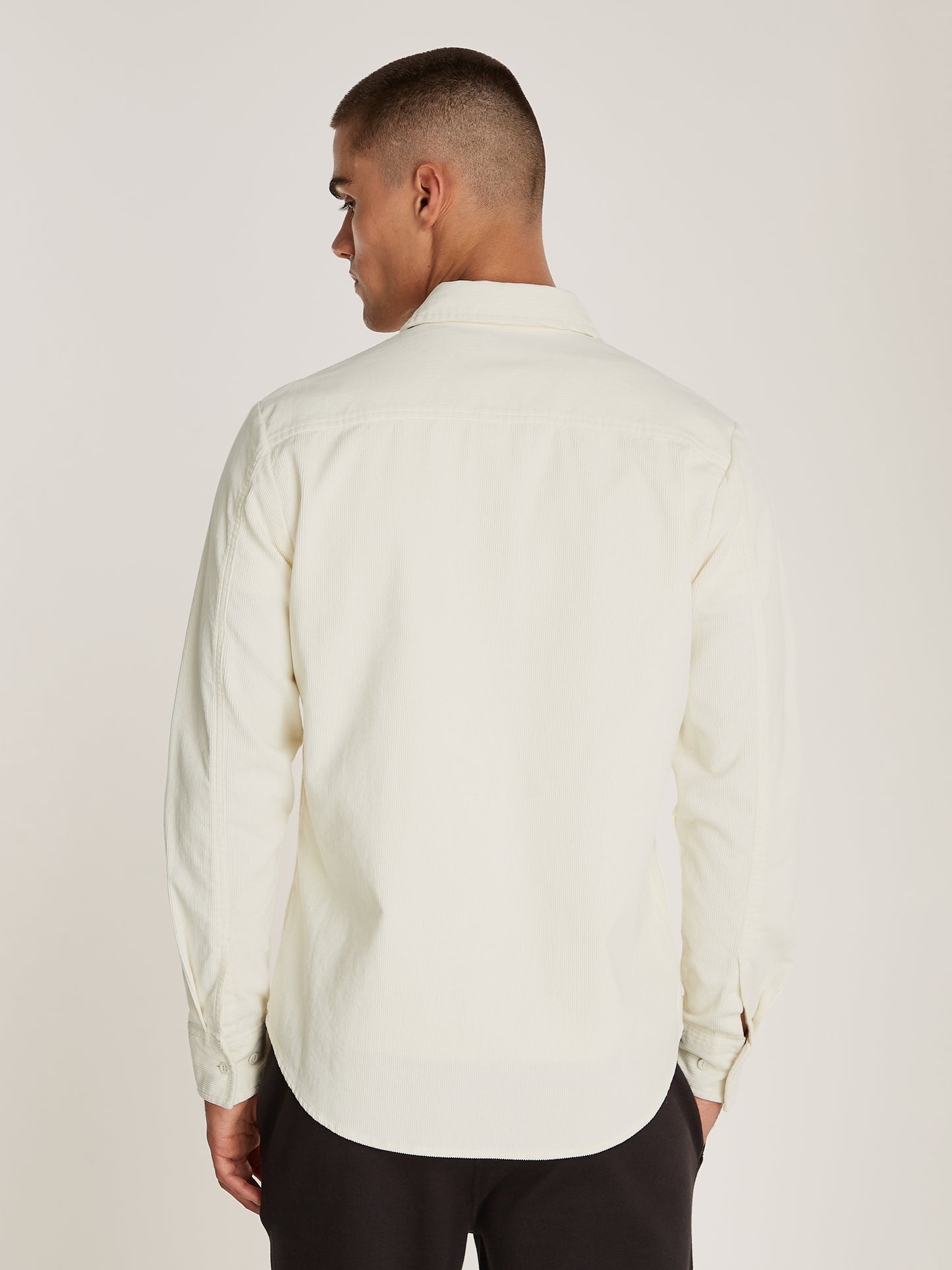 Calvin Klein Jeans - Corduroy Regular Fit Shirt - Ivory