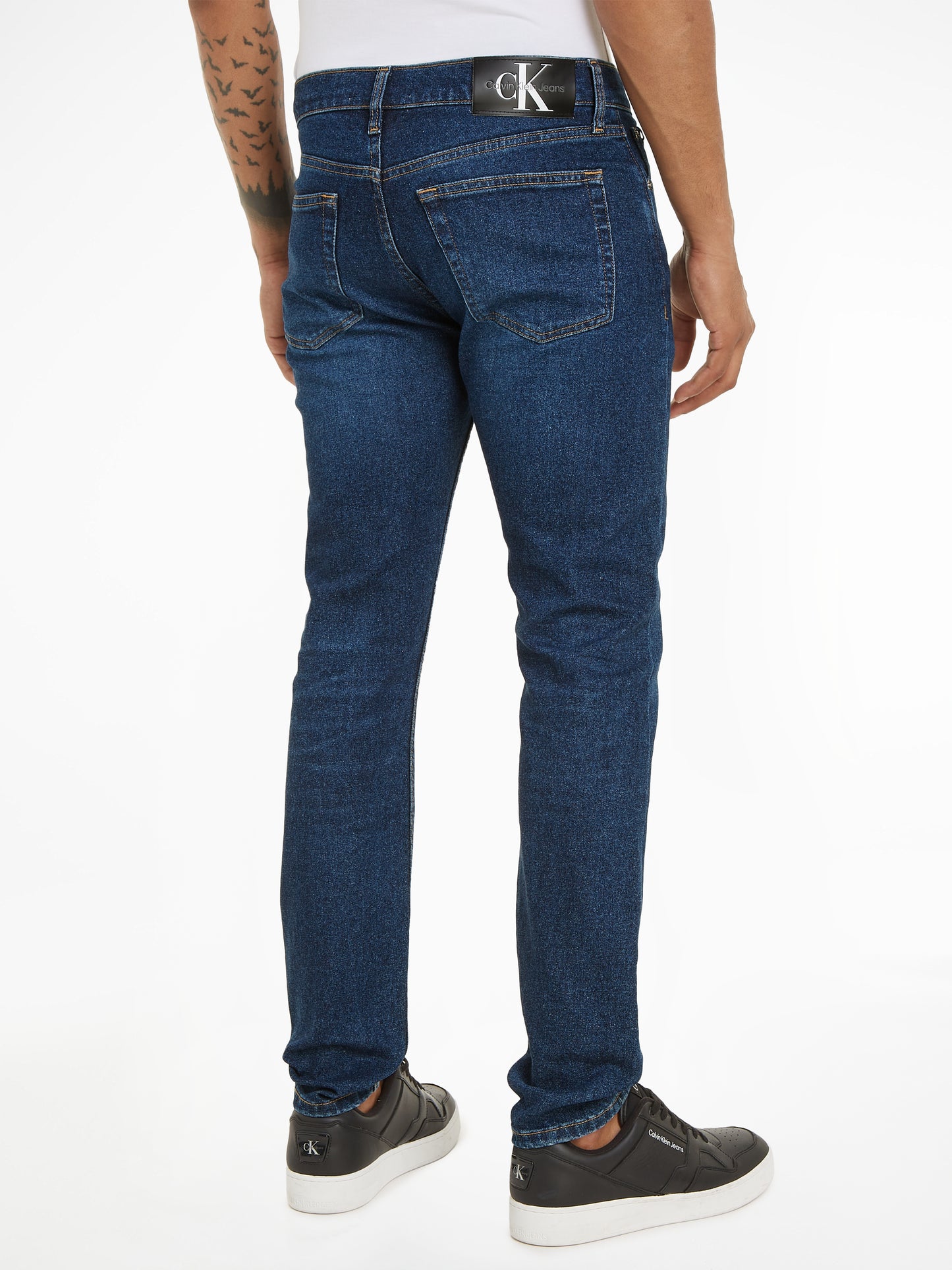 Calvin Klein Slim Taper Jeans - Denim Dark