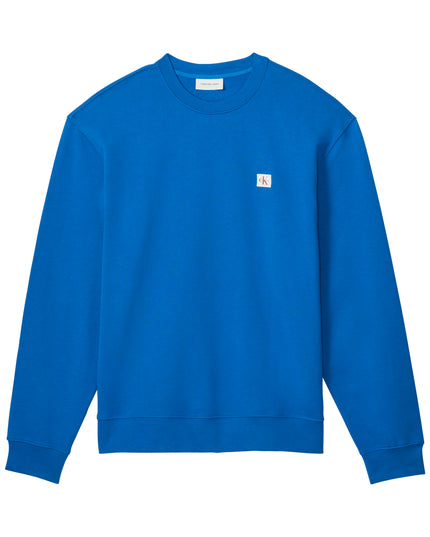 CK Terry Monologo Sweatshirt - Classic Blue