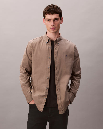 Solid Classic Oxford Button-Down Shirt - Seagrass