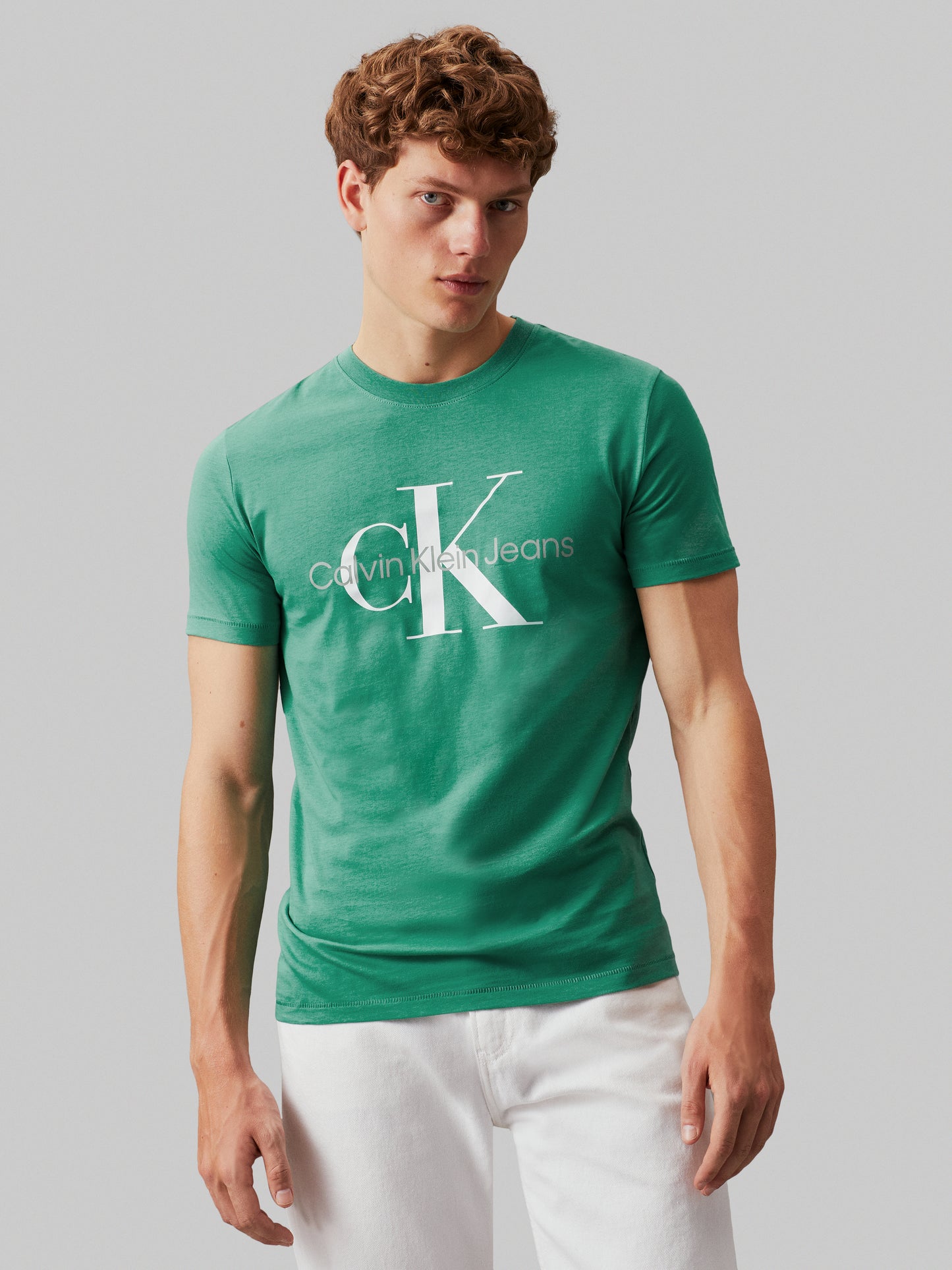 Seasonal Monologo T Shirt - Bahama Green