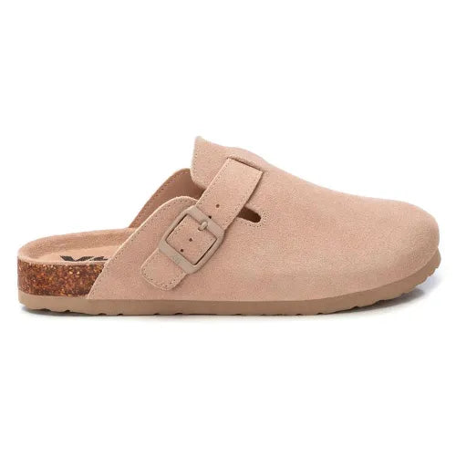 XTI 142871 Microfibre Clog - Soft Beige