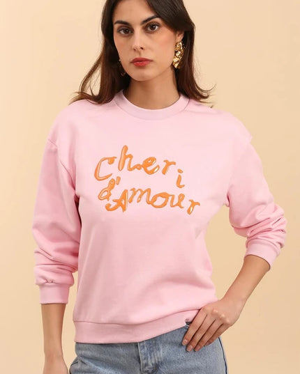 Cheri d’Amour Sweatshirt - Bubblegum