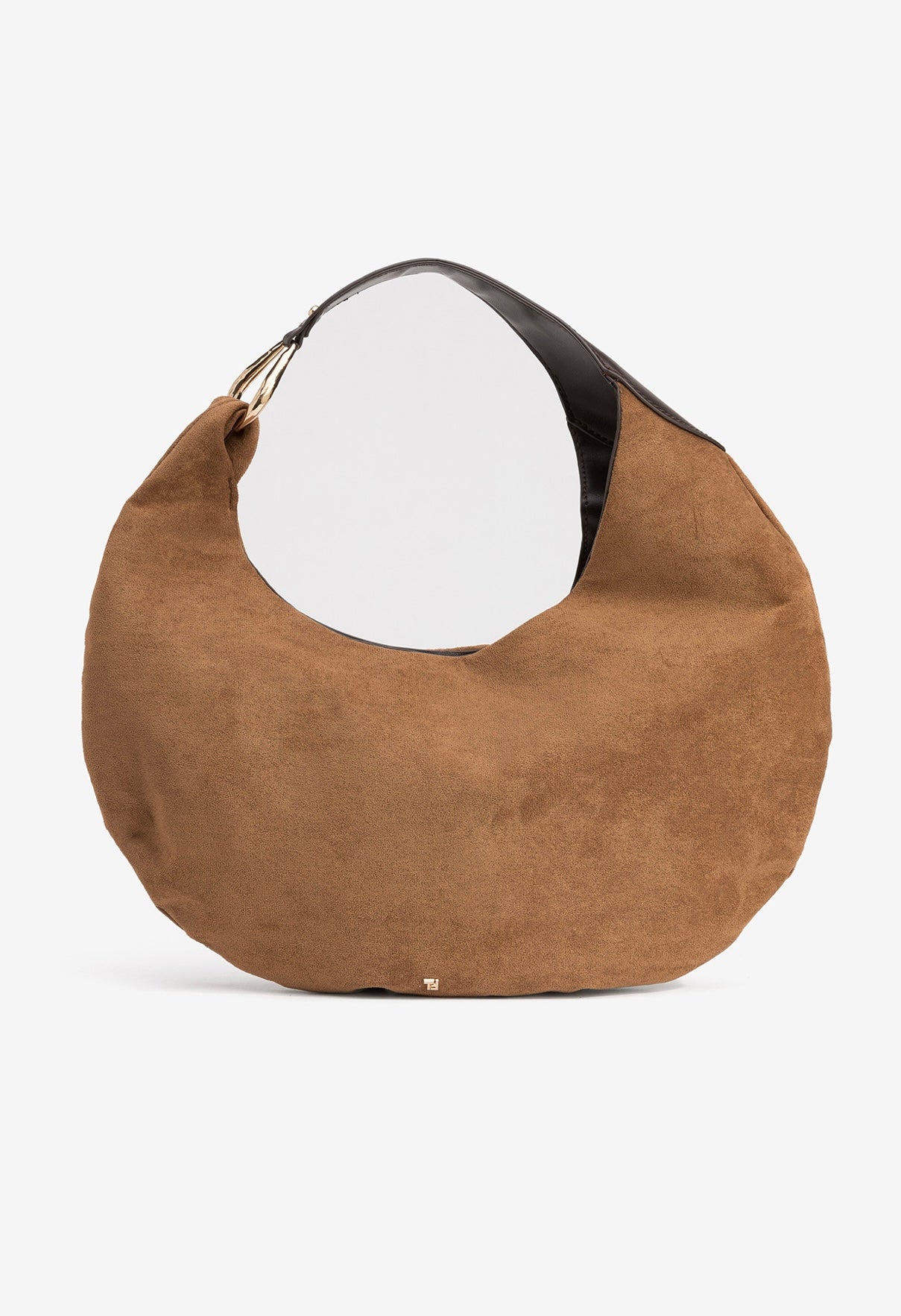 Hoba Bag - Brown Suede