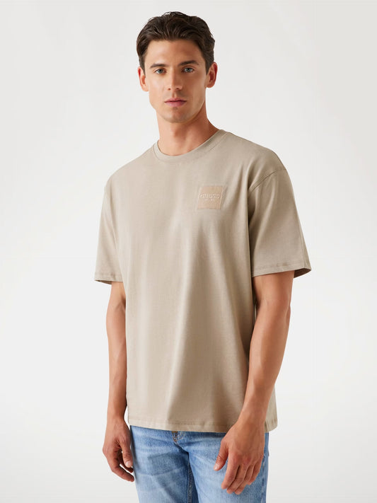 Oversized Fit T-Shirt - Beige