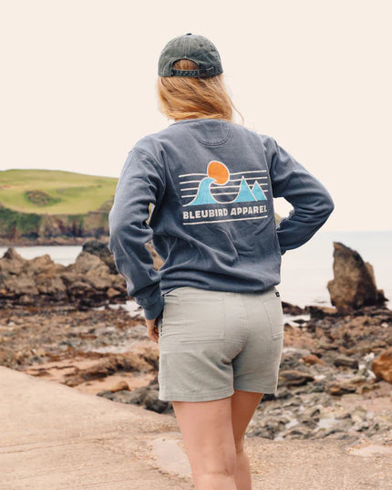 Denim Horizon Crew