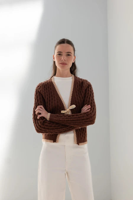 Layla Cardigan - Ecru