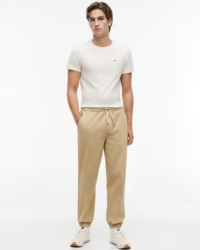 Tommy Jeans Extra Slim Flag T-Shirt - Calico