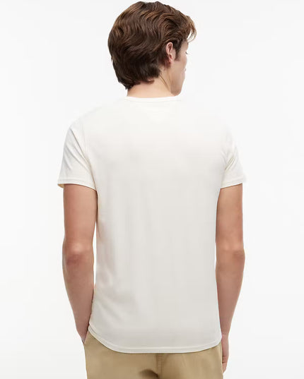 Tommy Jeans Extra Slim Flag T-Shirt - Calico