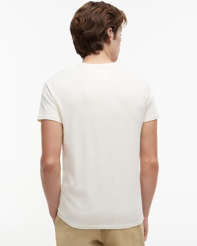 Tommy Jeans Extra Slim Flag T-Shirt - Calico