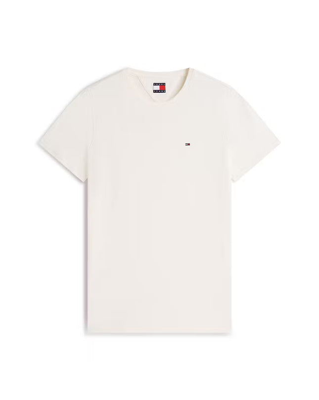 Tommy Jeans Extra Slim Flag T-Shirt - Calico