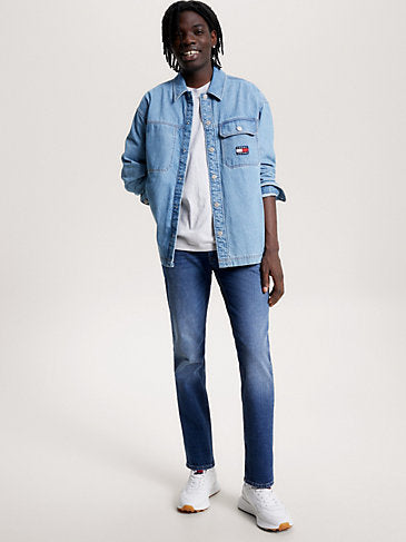 Tommy Jeans Ryan Straight Leg Jeans, Denim Dark