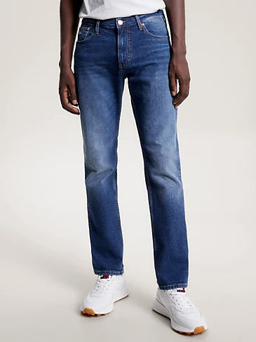 Tommy Jeans Ryan Straight Leg Jeans, Denim Dark