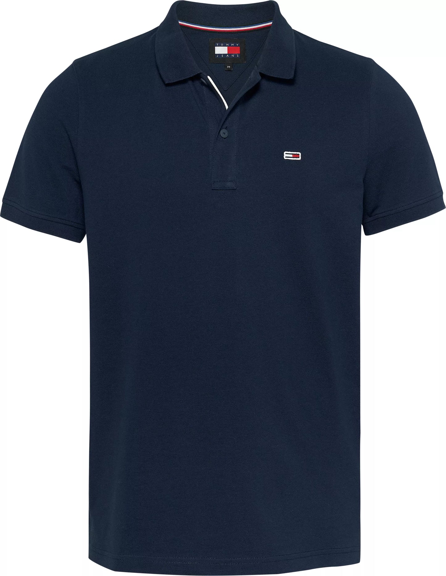 Tommy Jeans - Slim Placket Polo - Dark Night Navy