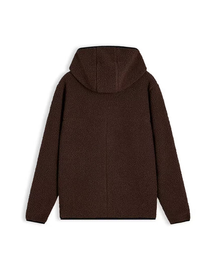 TJM Badge Teddy Jacket - Hemlock Brown