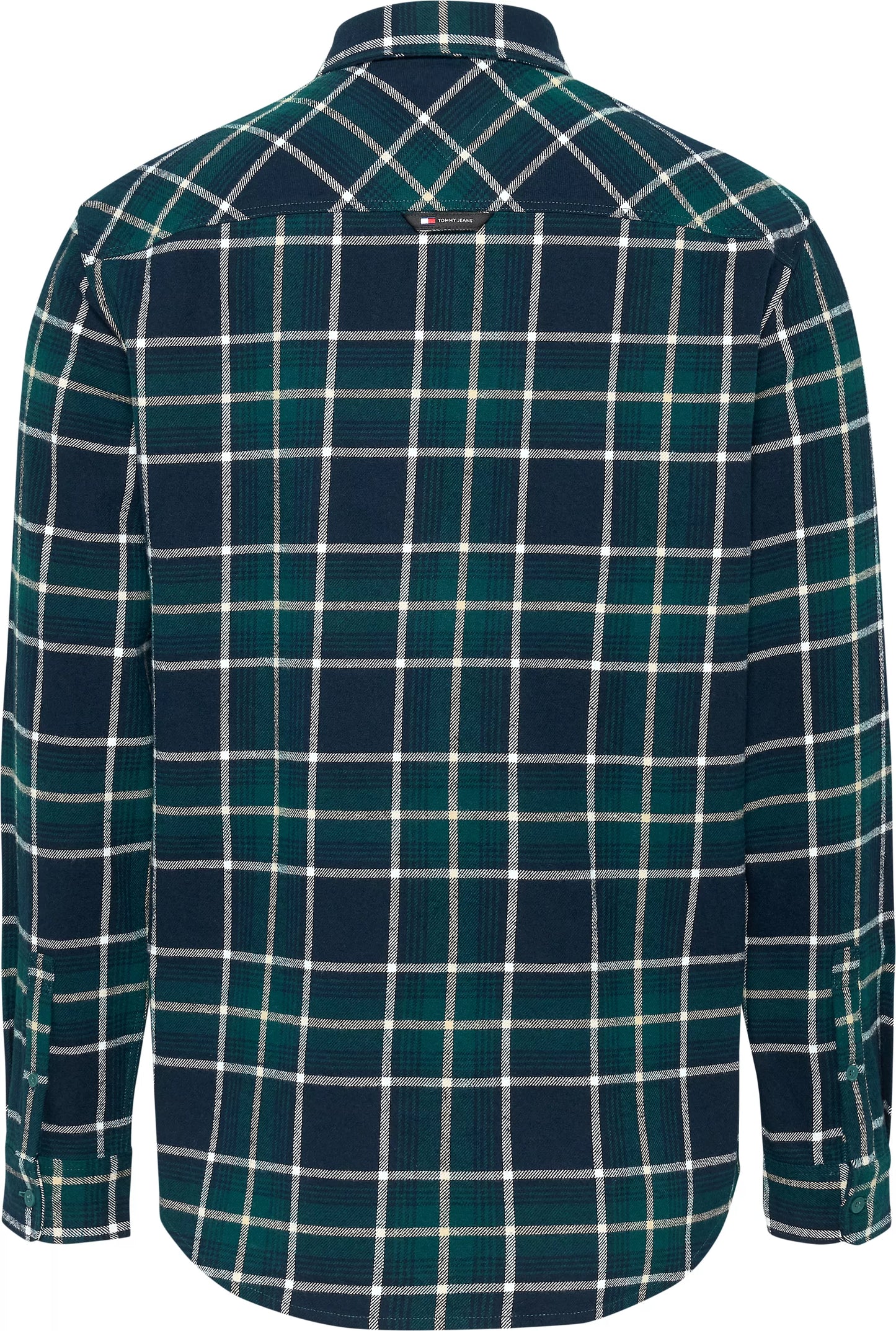 Tommy Jeans - Flannel Check Relaxed Shirt - Deep Seawater Check