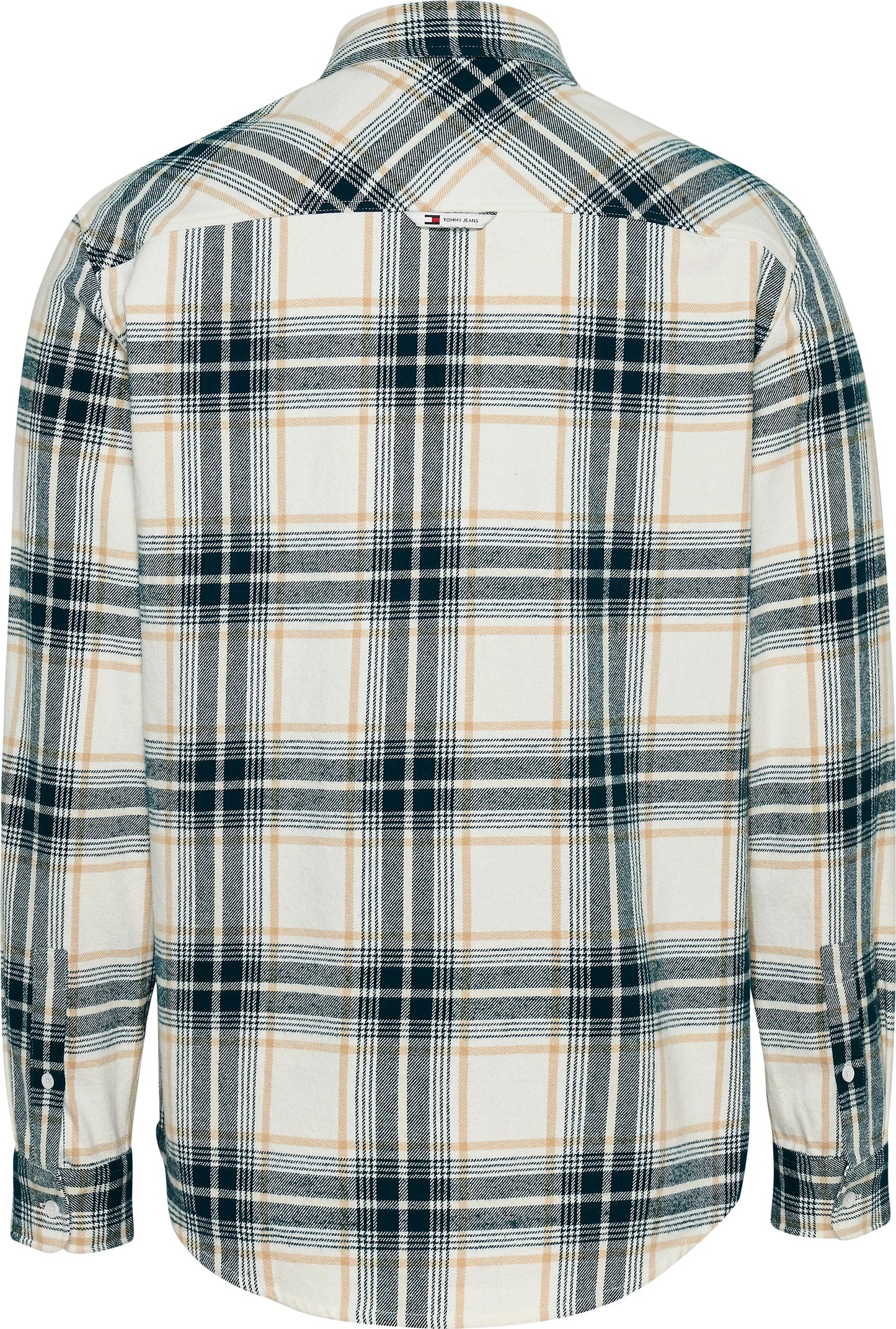 Tommy Jeans - Flannel Check Relaxed Shirt - Ancient White Check