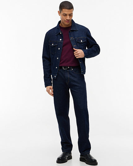 Tommy Flag Crew Neck T-Shirt in Calypso Berry