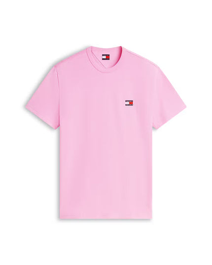 TJM Bagde Crew Neck T-Shirt - Pink Daisy