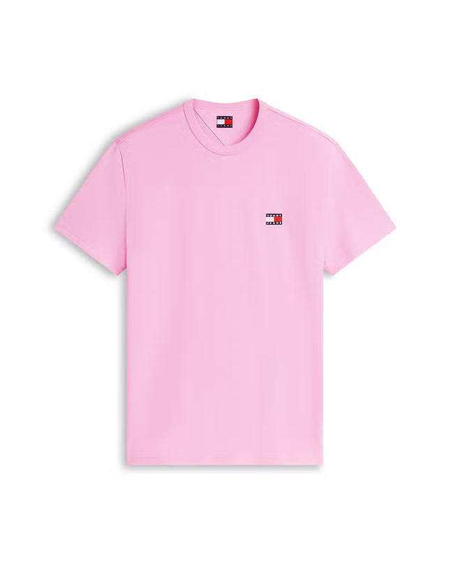 TJM Bagde Crew Neck T-Shirt - Pink Daisy