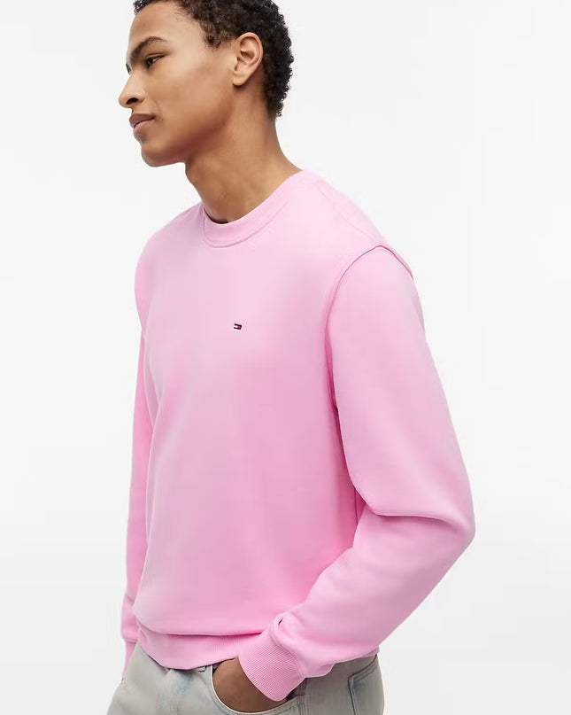 Tommy Jeans Brushed Fleece Sweatshirt - Pink Daisy