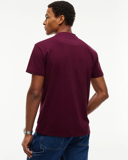 Linear Logo Jersey T-Shirt - Calypso Berry