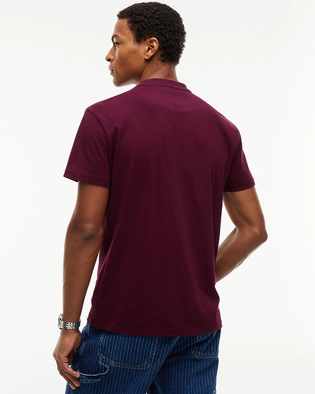 Linear Logo Jersey T-Shirt - Calypso Berry