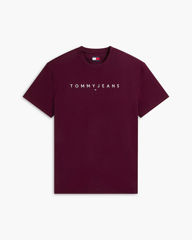 Linear Logo Jersey T-Shirt - Calypso Berry