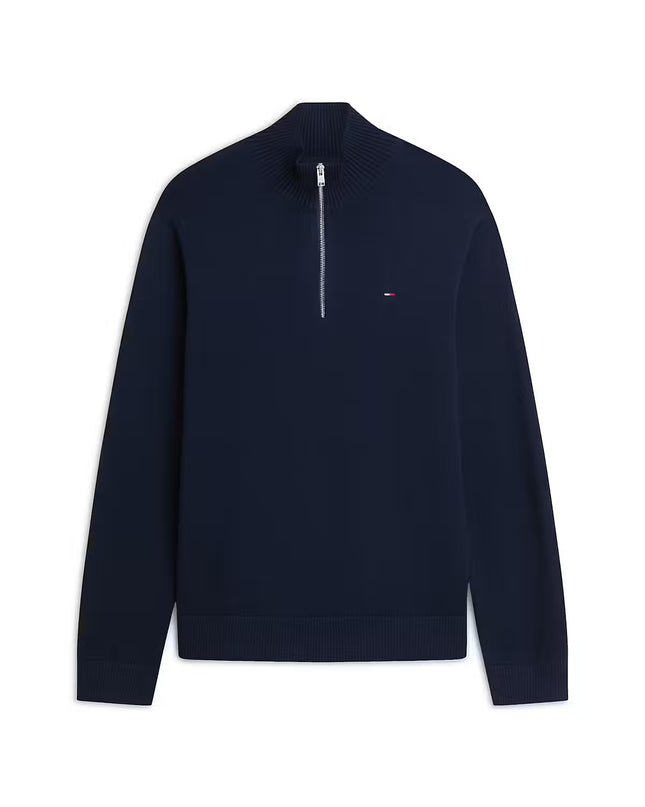 TJM SLM ESS LIGHT ¼ ZIP SWTR EXT - Dark Blue