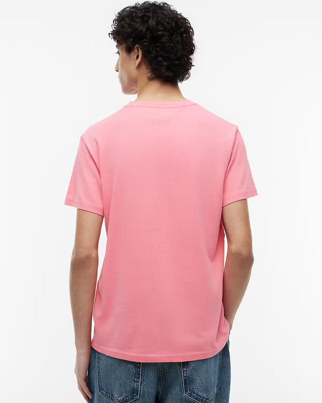 Tommy Jeans Linear Logo T-Shirt - Botanical Pink