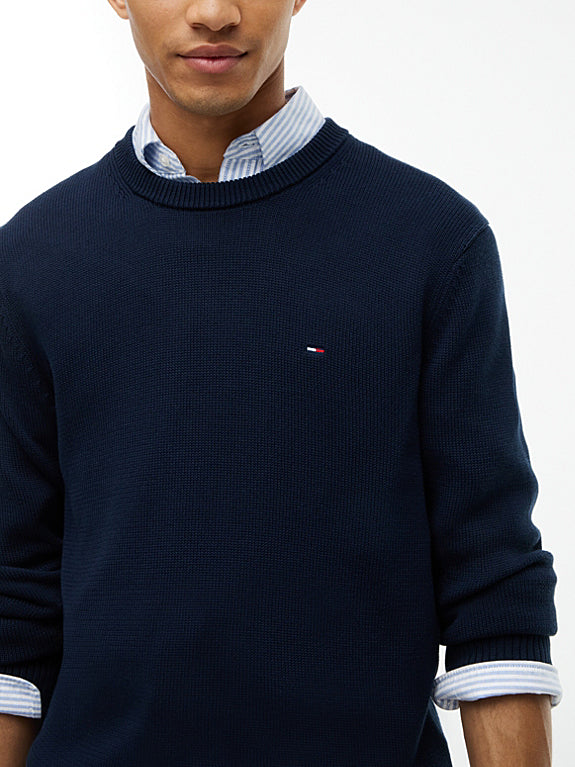 Tommy Jeans Crew Neck Sweater - Midnight