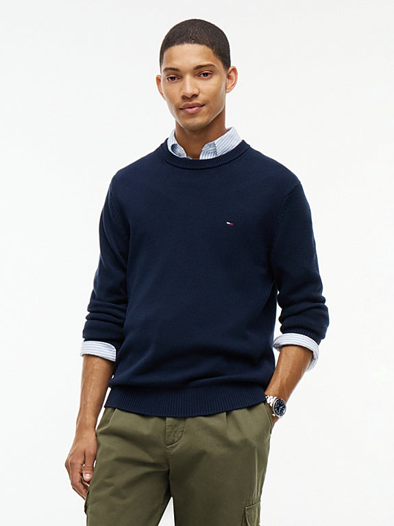 Tommy Jeans Crew Neck Sweater - Midnight