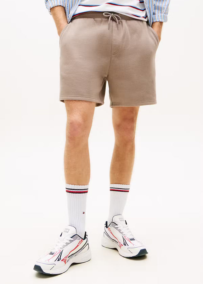 Tommy Brushed Fleece Beach Short - Ivy Mink