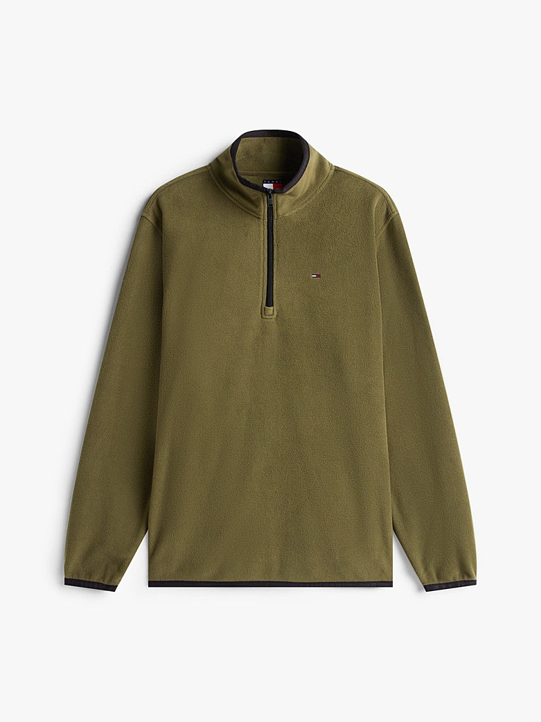 Flag Quarter-Zip Polar Fleece - Dark Greenery