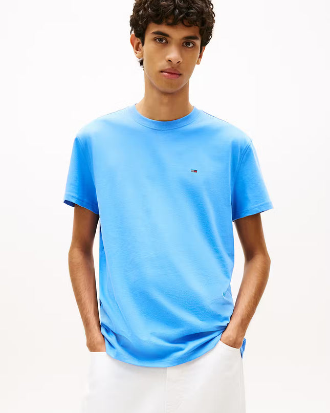 TJM REG SFLAG SS TEE - Blue Twilight