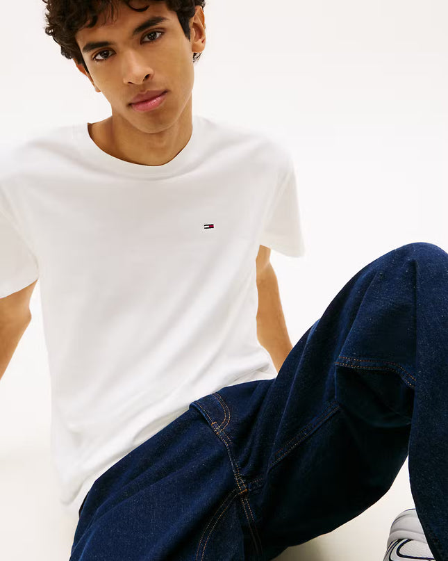 Regular Small Flag Tee - Ecru