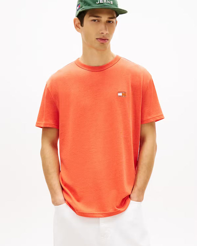 TJM Regular Badge T-Shirt - Horizon Heather