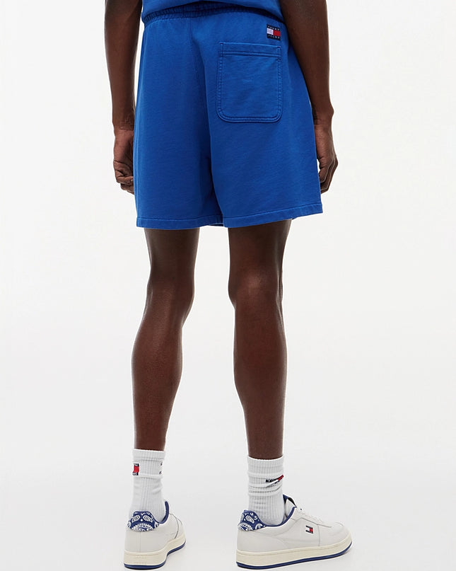 Classic Tonal Logo Embroidery Sweat Shorts - Providence Blue