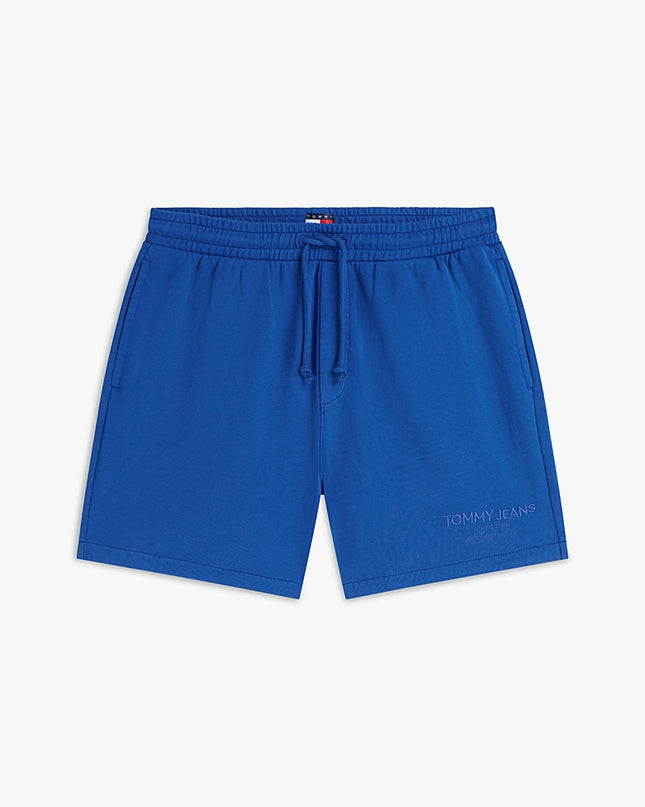 Classic Tonal Logo Embroidery Sweat Shorts - Providence Blue