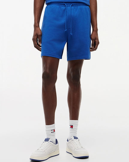 Classic Tonal Logo Embroidery Sweat Shorts - Providence Blue