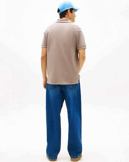 Regular Fit Tipped Polo Shirt - Ivy Mink